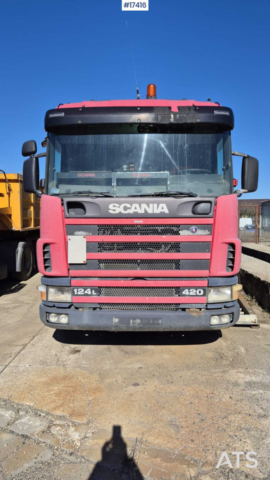 Tractor SCANIA 124L 420KM (2003) + BERGER tipper semi-trailer (2007) - Камион влекач, Кипер полуприколка: слика 4 Tractor SCANIA 124L 420KM (2003) + BERGER tipper semi-trailer (2007) - Камион влекач, Кипер полуприколка: слика 4