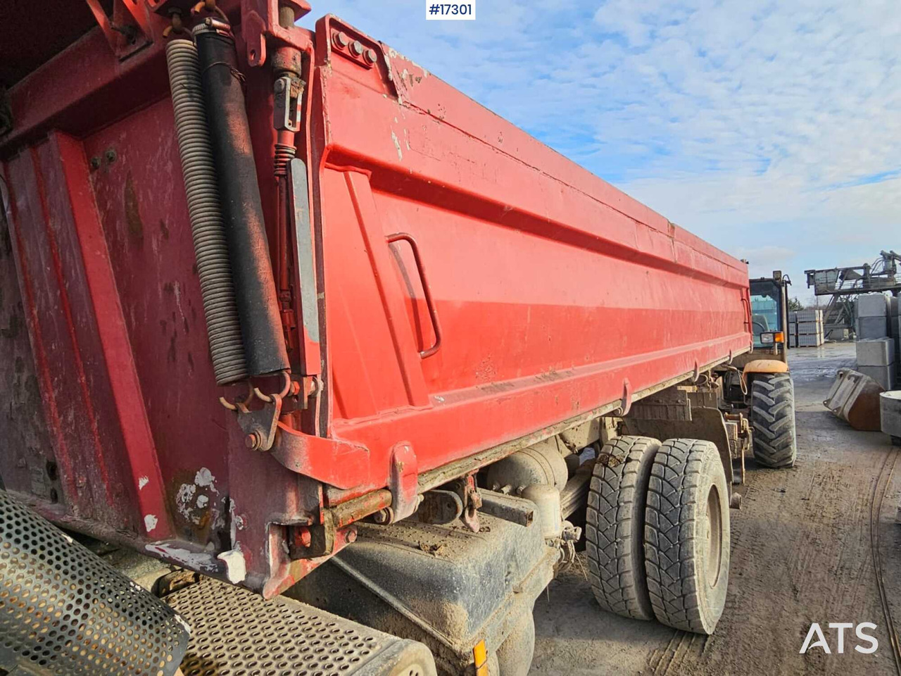 Кипер Mercedes-Benz Atego 1823 4x4 Tipper (2004): слика 12