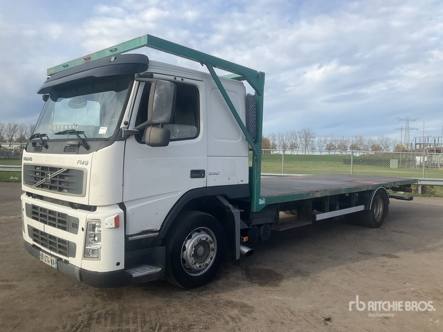 2002 Volvo FM280 4x2 Sleeper Flatbed Truck - Камион со платформа: слика 1 2002 Volvo FM280 4x2 Sleeper Flatbed Truck - Камион со платформа: слика 1
