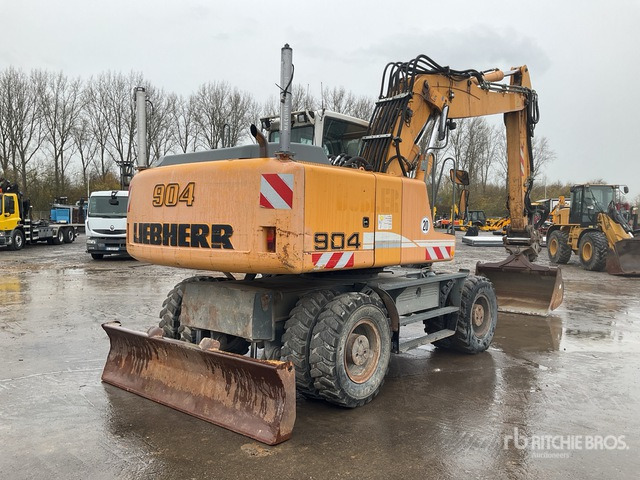 2007 Liebherr A904C Wheel Excavator - Багер на тркала: слика 3 2007 Liebherr A904C Wheel Excavator - Багер на тркала: слика 3