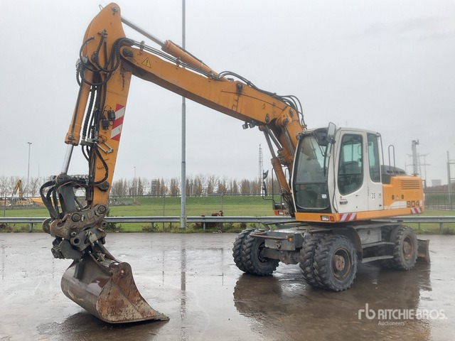 2007 Liebherr A904C Wheel Excavator - Багер на тркала: слика 1 2007 Liebherr A904C Wheel Excavator - Багер на тркала: слика 1
