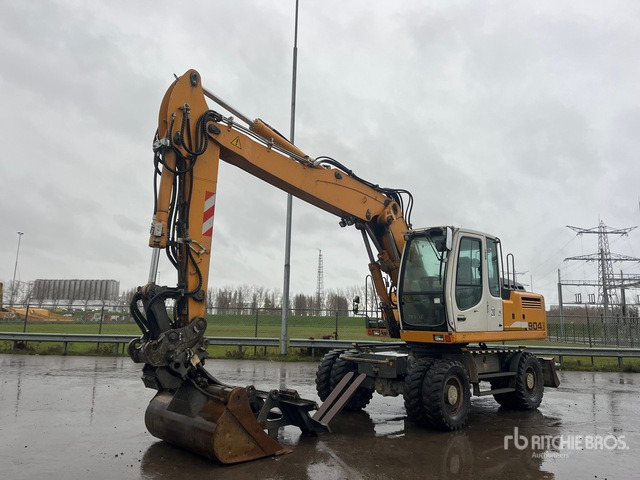 2008 Liebherr A904C Wheel Excavator - Багер на тркала: слика 1 2008 Liebherr A904C Wheel Excavator - Багер на тркала: слика 1
