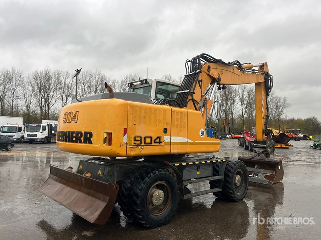 2008 Liebherr A904C Wheel Excavator - Багер на тркала: слика 4 2008 Liebherr A904C Wheel Excavator - Багер на тркала: слика 4