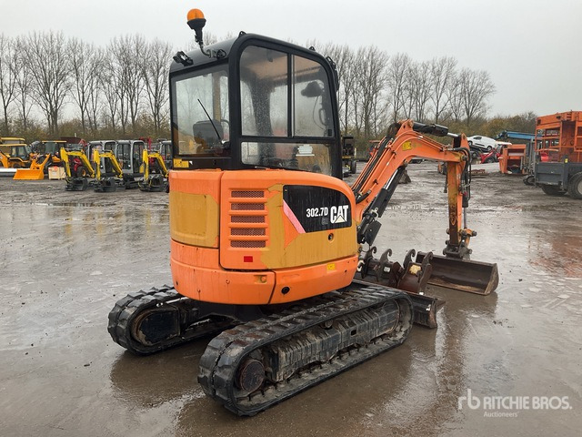 2012 Cat 302.7D Mini Excavator: <6.6t - Мини багер: слика 3 2012 Cat 302.7D Mini Excavator: <6.6t - Мини багер: слика 3