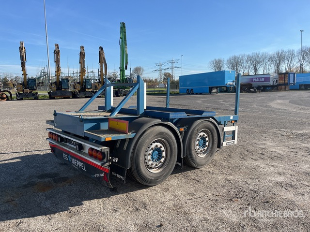 2012 G.S. Meppel T/A T/A ballast trailer (for cr ... Flatbed Trailer - Приколка платформа: слика 3 2012 G.S. Meppel T/A T/A ballast trailer (for cr ... Flatbed Trailer - Приколка платформа: слика 3