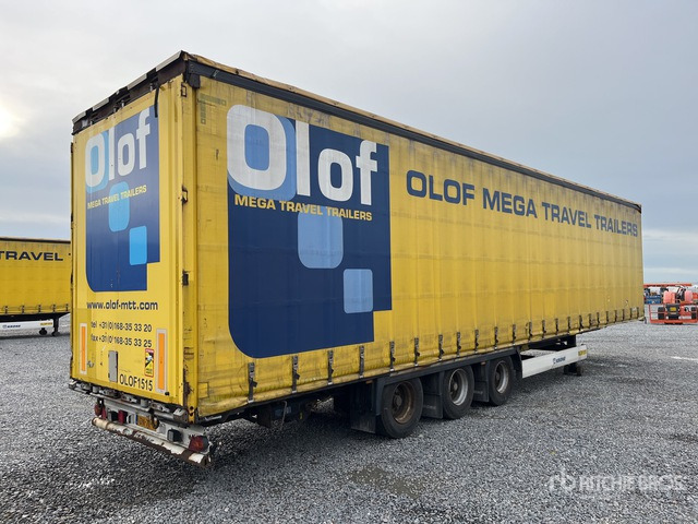 2015 Krone Mega Sattelauflieger Curtain Side Trailer - Приколка со церада: слика 3 2015 Krone Mega Sattelauflieger Curtain Side Trailer - Приколка со церада: слика 3