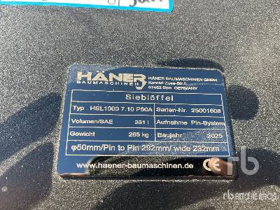HAENER HSL1000 7.10 P5 980 mm Skeleton (Unused) - Корпа за багер: слика 5 HAENER HSL1000 7.10 P5 980 mm Skeleton (Unused) - Корпа за багер: слика 5