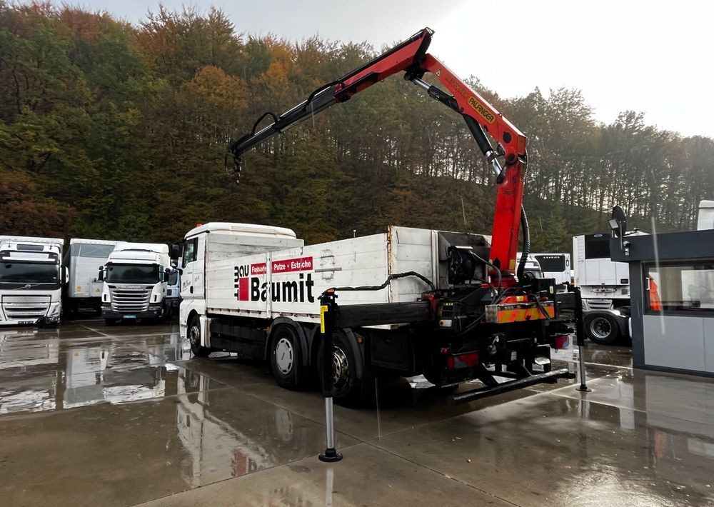 MAN TGX 26.440 // 2009 // Palfinger PK 12001EH Radio // Oś skrętna i podnoszona // - Камион со платформа, Камион со кран: слика 4 MAN TGX 26.440 // 2009 // Palfinger PK 12001EH Radio // Oś skrętna i podnoszona // - Камион со платформа, Камион со кран: слика 4