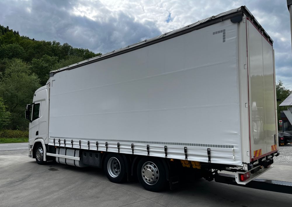 Scania R410 // 2018 // Retarder // Tandem 7.7+7.7 // Przyczepa Krone // Oś podnosozna // - Камион со церада: слика 5 Scania R410 // 2018 // Retarder // Tandem 7.7+7.7 // Przyczepa Krone // Oś podnosozna // - Камион со церада: слика 5