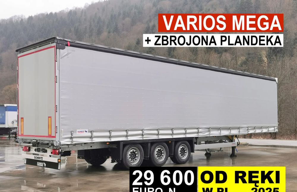 Schmitz Cargobull MEGA VARIOS - Полуприколка со церада: слика 1 Schmitz Cargobull MEGA VARIOS - Полуприколка со церада: слика 1