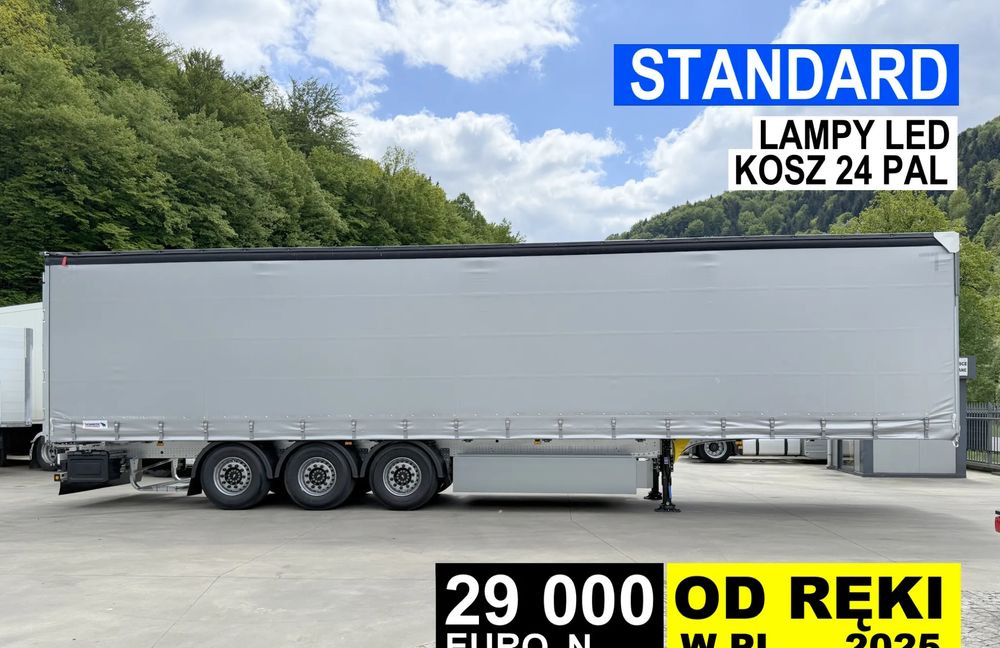 Schmitz Cargobull STANDARD + 24 PAL - Полуприколка со церада: слика 1 Schmitz Cargobull STANDARD + 24 PAL - Полуприколка со церада: слика 1
