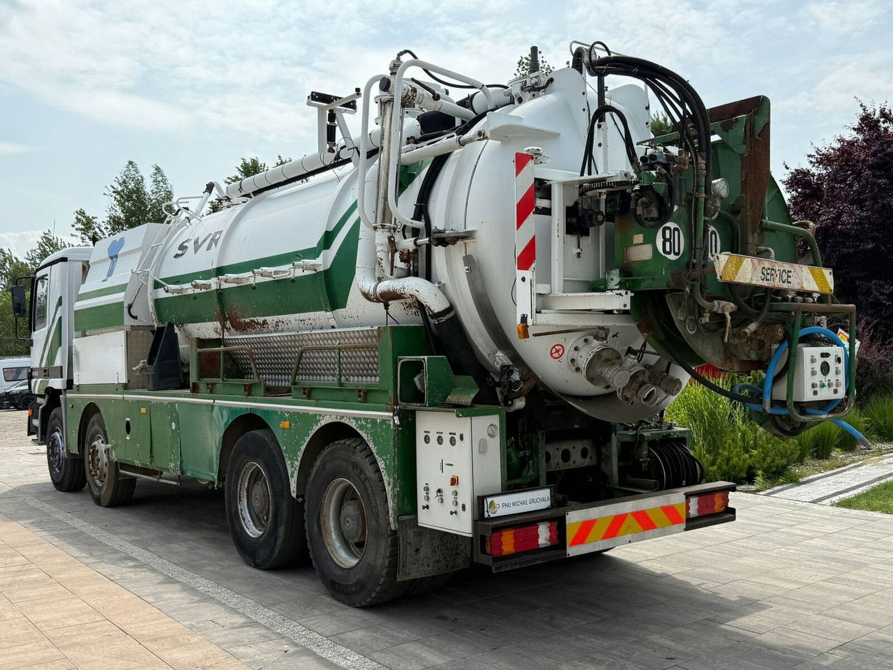 Mercedes-Benz Actros 4140 8x4 Wóz Asenizacyjny Beczkowóz 16500 Litrów - Вакуумски камион: слика 4 Mercedes-Benz Actros 4140 8x4 Wóz Asenizacyjny Beczkowóz 16500 Litrów - Вакуумски камион: слика 4