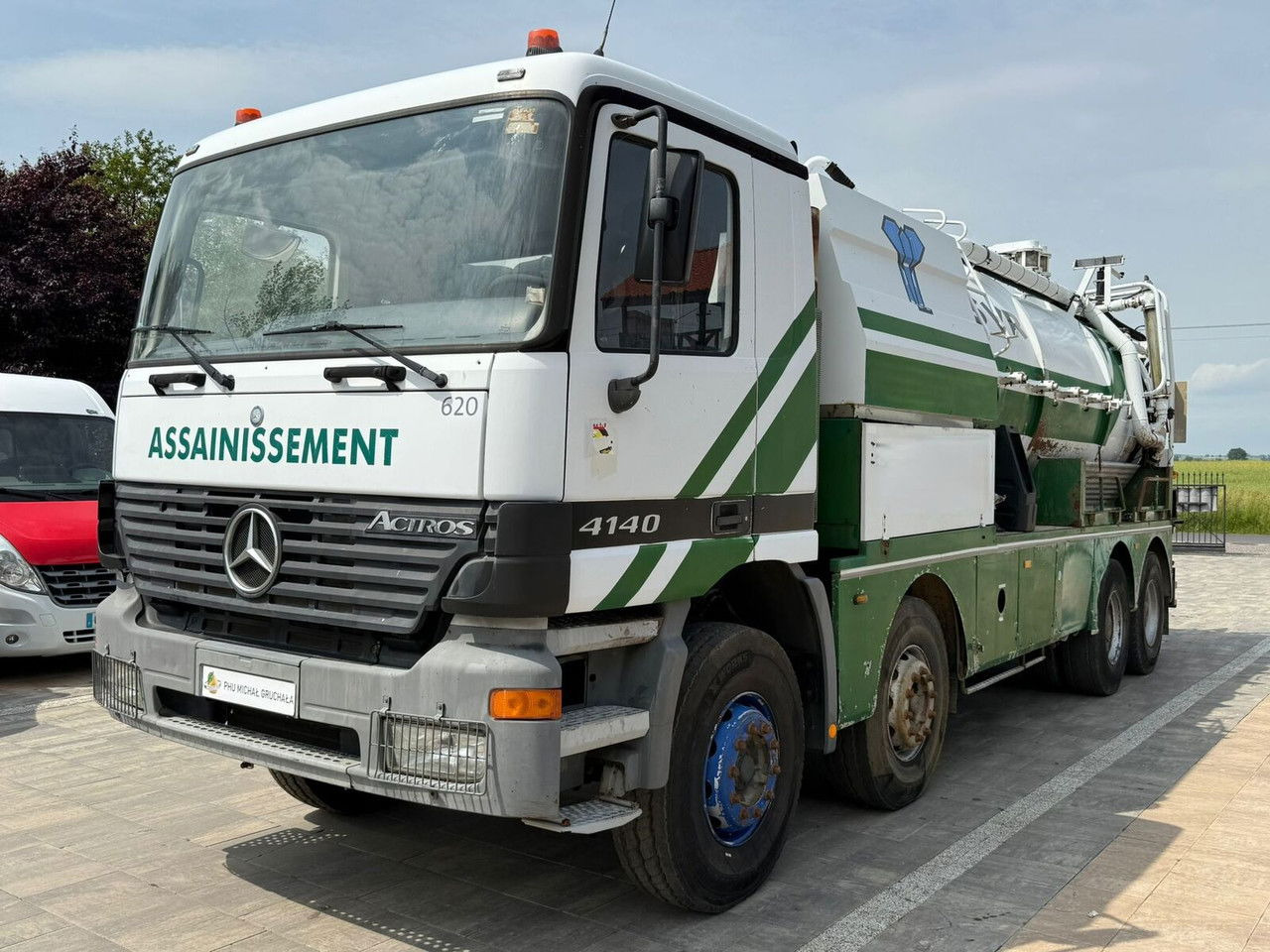Mercedes-Benz Actros 4140 8x4 Wóz Asenizacyjny Beczkowóz 16500 Litrów - Вакуумски камион: слика 3 Mercedes-Benz Actros 4140 8x4 Wóz Asenizacyjny Beczkowóz 16500 Litrów - Вакуумски камион: слика 3