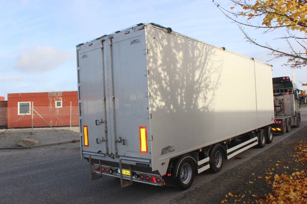 AMT 4 akslet cargo floor anhænger - Приколка сандучар: слика 1 AMT 4 akslet cargo floor anhænger - Приколка сандучар: слика 1