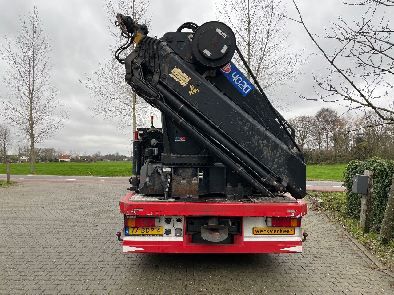 Iveco Stralis 360 with HMF 4020 K5 crane - Камион со кран: слика 5 Iveco Stralis 360 with HMF 4020 K5 crane - Камион со кран: слика 5