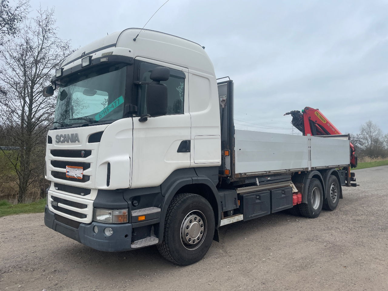 Scania R480 with Palfinger PK 19.001 SLD crane - Камион со платформа: слика 1 Scania R480 with Palfinger PK 19.001 SLD crane - Камион со платформа: слика 1