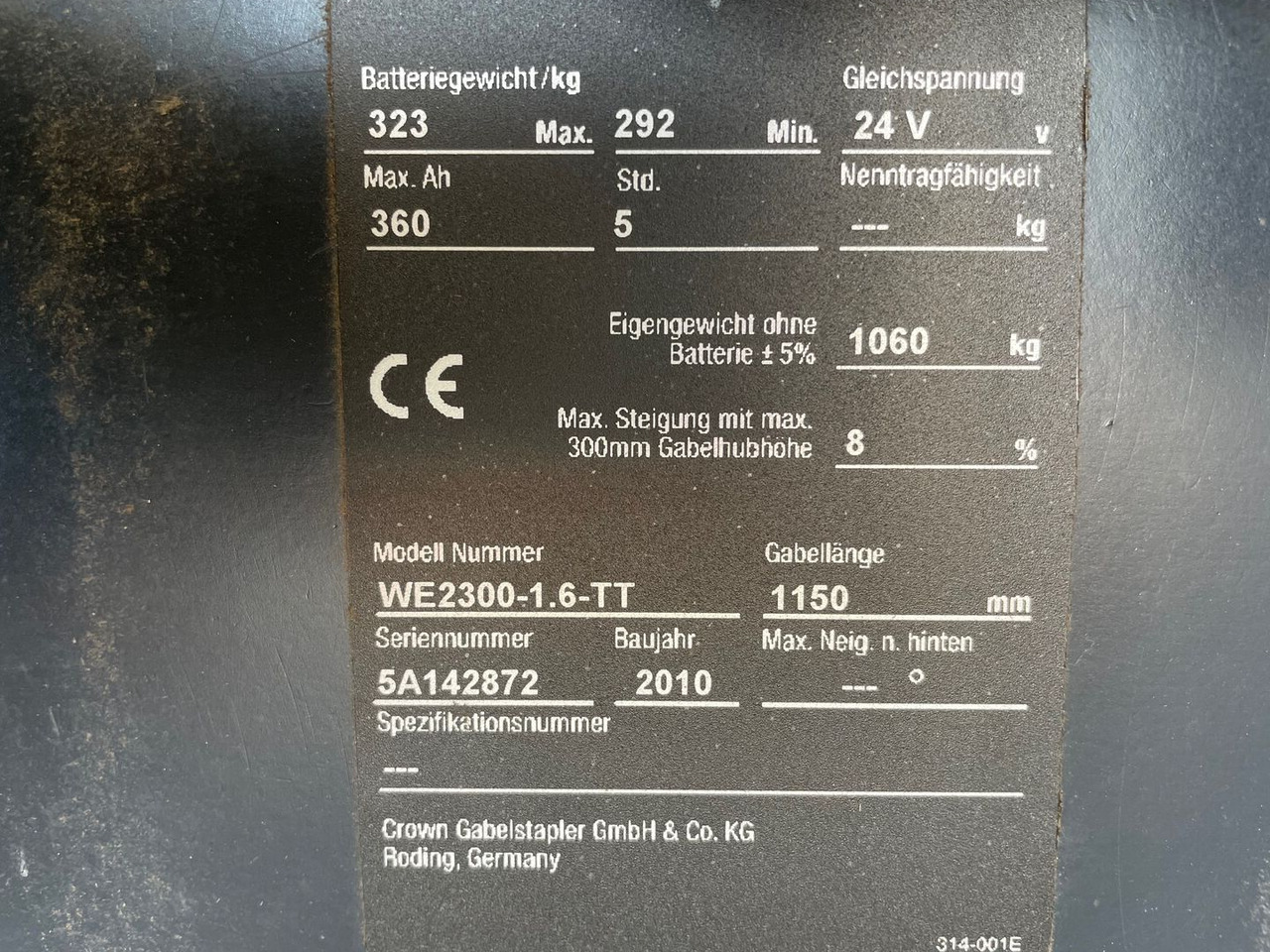 Crown WE2300 1.6 TT - Сложувач: слика 5 Crown WE2300 1.6 TT - Сложувач: слика 5