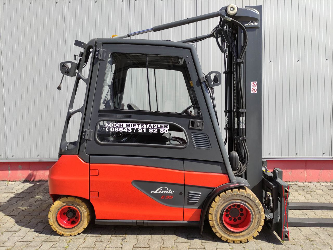 Linde E35L-01-387 - Електричен вилушкар: слика 2 Linde E35L-01-387 - Електричен вилушкар: слика 2