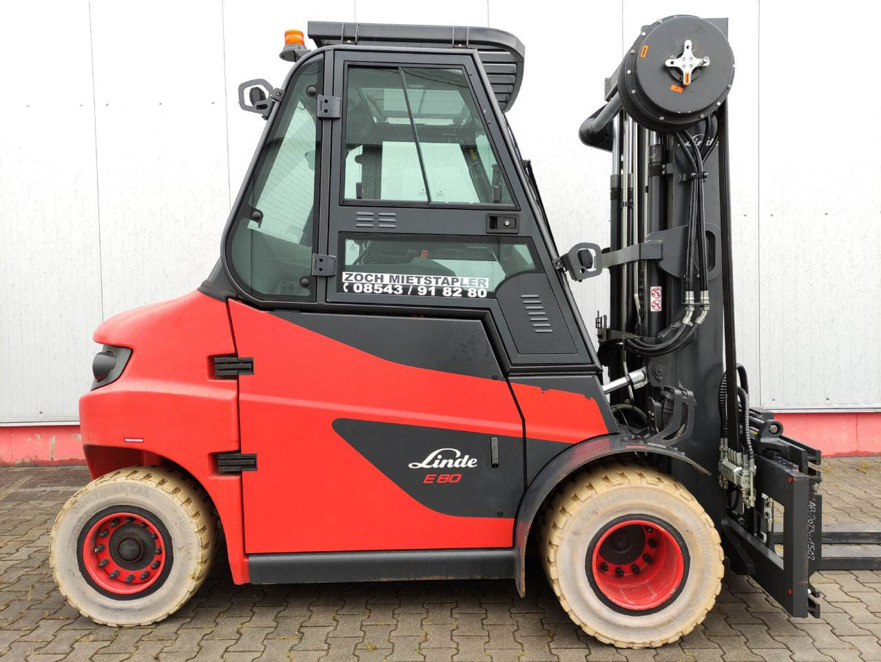 Linde E80-01-127 - Електричен вилушкар: слика 2 Linde E80-01-127 - Електричен вилушкар: слика 2