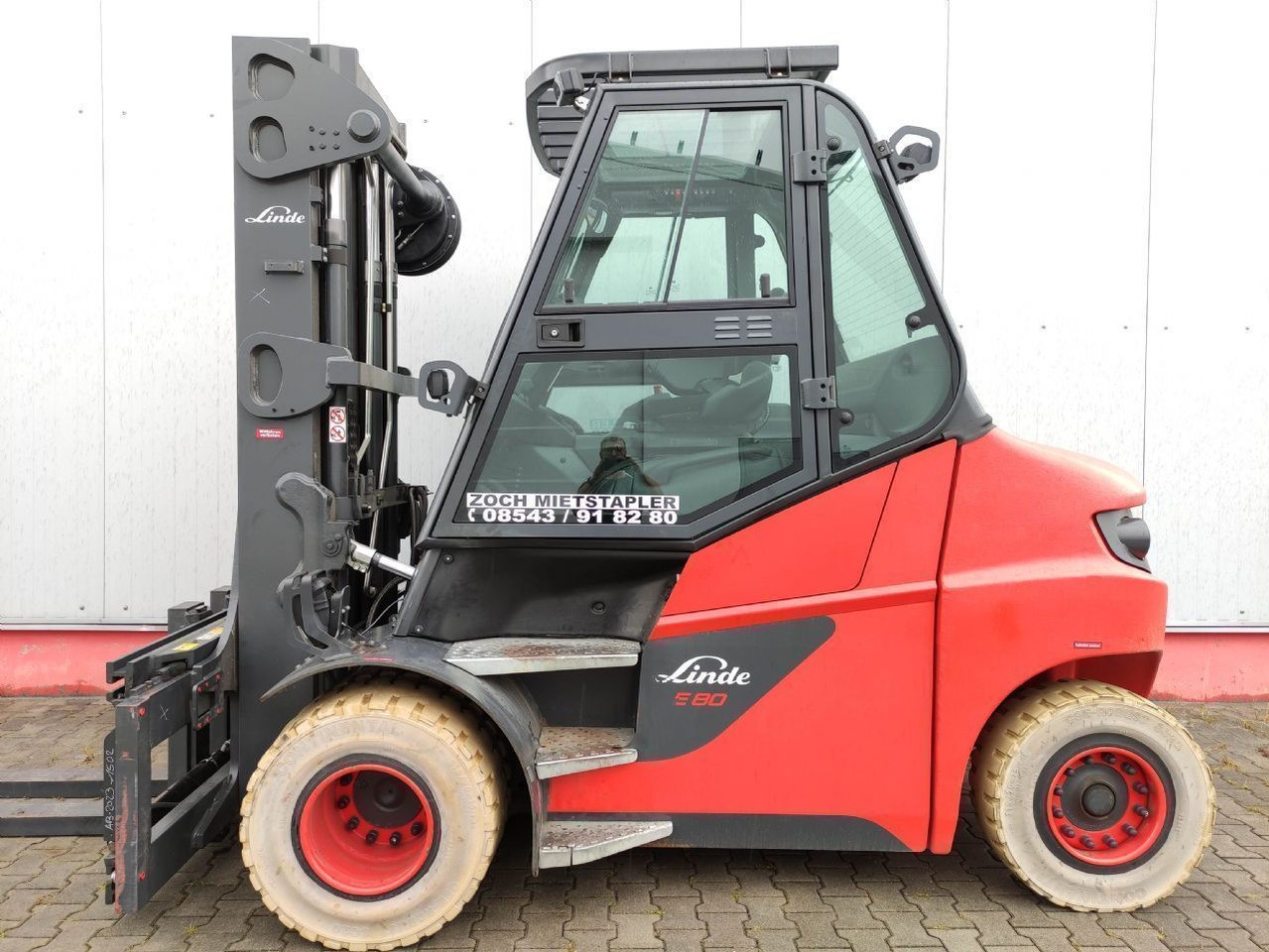 Linde E80-01-127 - Електричен вилушкар: слика 1 Linde E80-01-127 - Електричен вилушкар: слика 1