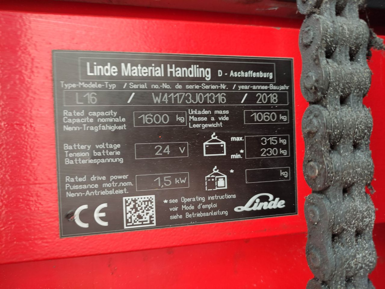 Linde L16-1173 (LACK NEU) - Сложувач: слика 5 Linde L16-1173 (LACK NEU) - Сложувач: слика 5