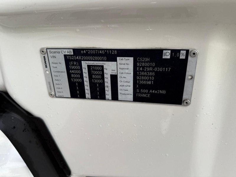 Камион влекач Scania 500S NGS FULL AIR, RETARDER, 2 TANKS, EURO 6D, PERFECT CONDITION.: слика 19 Камион влекач Scania 500S NGS FULL AIR, RETARDER, 2 TANKS, EURO 6D, PERFECT CONDITION.: слика 19