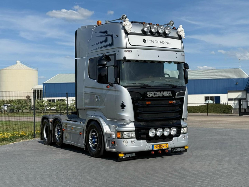Scania R520 V8 FULL AIR, STEERING PUSHER, SHOW TRUCK, TOP - Камион влекач: слика 1 Scania R520 V8 FULL AIR, STEERING PUSHER, SHOW TRUCK, TOP - Камион влекач: слика 1