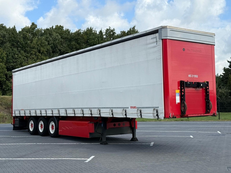 Kögel SN24 BLOKKEN BUMPER, SHOW, PALLETKIST, GESPOTEN WIELEN. - Полуприколка со церада: слика 1 Kögel SN24 BLOKKEN BUMPER, SHOW, PALLETKIST, GESPOTEN WIELEN. - Полуприколка со церада: слика 1