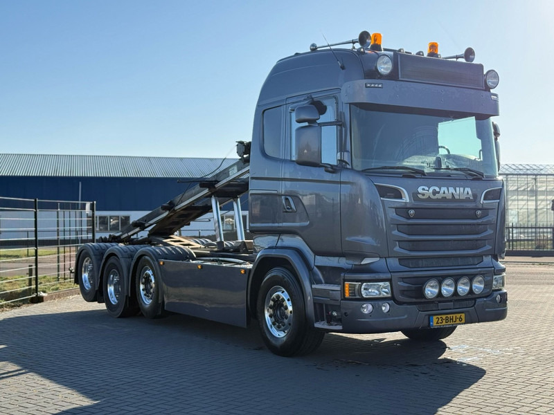 Scania R450 HANDGESCHAKELD, KABELSYSTEEM, ALCOA, LEATHER. - Камион со кука за подигање: слика 2 Scania R450 HANDGESCHAKELD, KABELSYSTEEM, ALCOA, LEATHER. - Камион со кука за подигање: слика 2