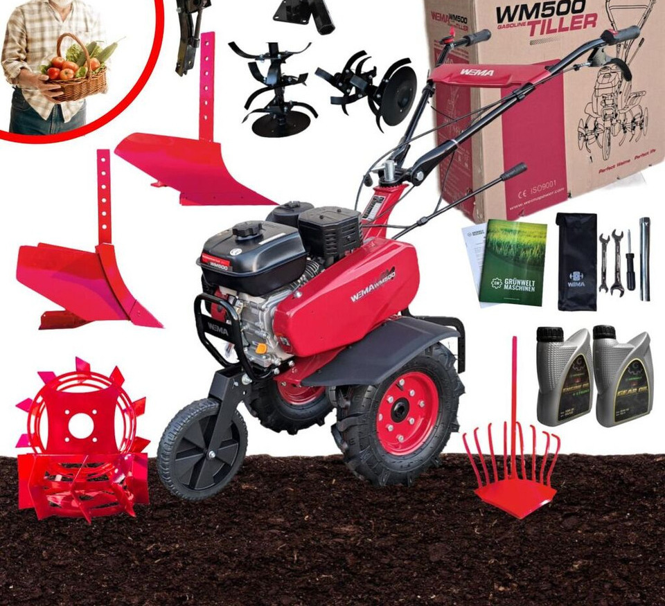 Weima ZESTAW WM500 - Градинарски ситнач за земја: слика 2 Weima ZESTAW WM500 - Градинарски ситнач за земја: слика 2