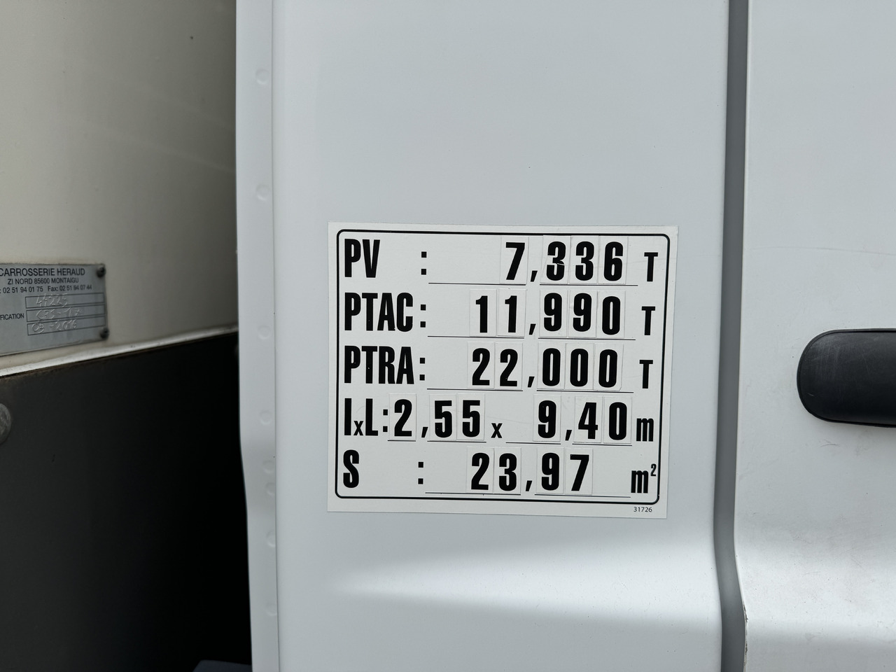 Камион сандучар MERCEDES-BENZ ATEGO 1218: слика 6