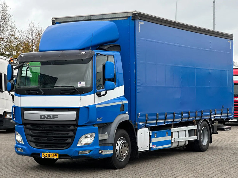 DAF CF 370 Euro 6 / BDF / Laadklep / New Tacho *New Apk* - Камион со церада: слика 1 DAF CF 370 Euro 6 / BDF / Laadklep / New Tacho *New Apk* - Камион со церада: слика 1