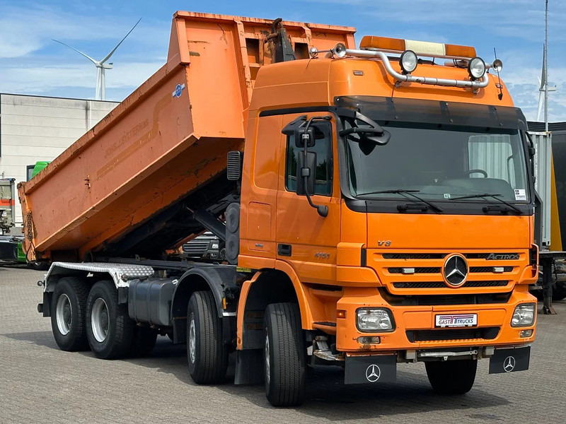 Mercedes-Benz Actros 4151 V8 8x4 Full Steel / Big Axles / Hooklift - Камион со кука за подигање: слика 5 Mercedes-Benz Actros 4151 V8 8x4 Full Steel / Big Axles / Hooklift - Камион со кука за подигање: слика 5