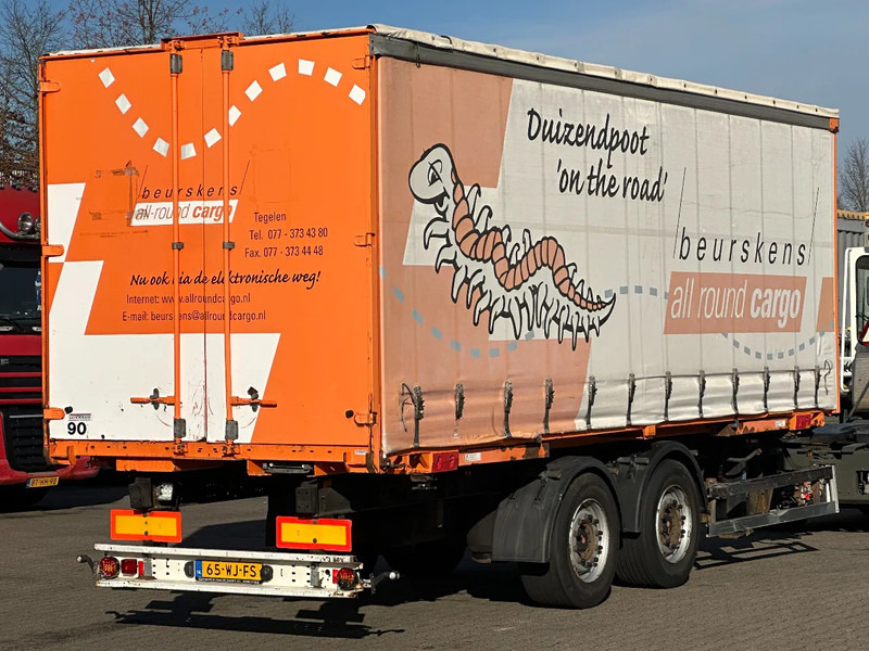 Schmitz Cargobull Wipkar BDF / Schuifzeil / Dak / SAF-disc - Транспортер на контејнер/ Приколка со променливо тело: слика 1 Schmitz Cargobull Wipkar BDF / Schuifzeil / Dak / SAF-disc - Транспортер на контејнер/ Приколка со променливо тело: слика 1