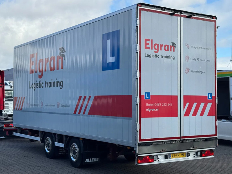 Tracon Wipkar met Gesloten Aluminium Opbouw / BPW-Assen - Приколка сандучар: слика 2 Tracon Wipkar met Gesloten Aluminium Opbouw / BPW-Assen - Приколка сандучар: слика 2