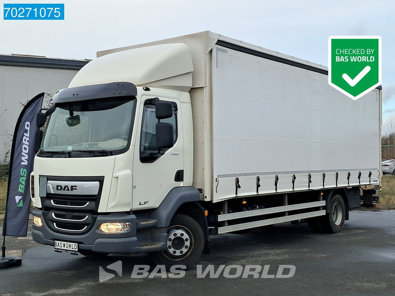 DAF LF 290 4X2 16tonner Automatic Ladebordwand ACC Euro 6 - Камион со церада: слика 1 DAF LF 290 4X2 16tonner Automatic Ladebordwand ACC Euro 6 - Камион со церада: слика 1