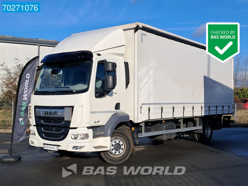 DAF LF 290 4X2 16tonner Automatic Ladebordwand ACC Euro 6 - Камион со церада: слика 1 DAF LF 290 4X2 16tonner Automatic Ladebordwand ACC Euro 6 - Камион со церада: слика 1