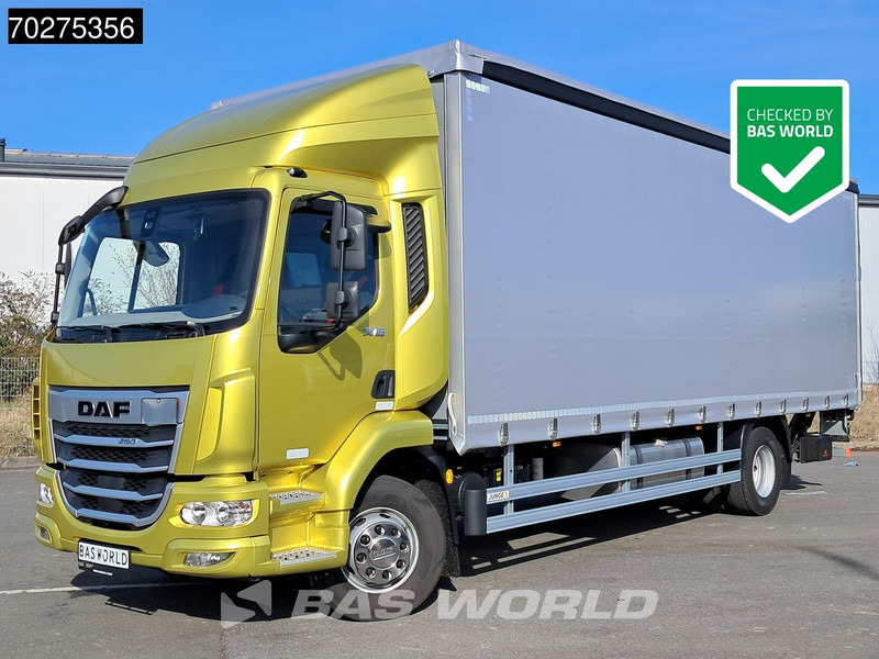 DAF XB 260 4X2 2024 registration 16tons Automatic Ladebordwand ACC Euro 6 - Камион со церада: слика 1 DAF XB 260 4X2 2024 registration 16tons Automatic Ladebordwand ACC Euro 6 - Камион со церада: слика 1