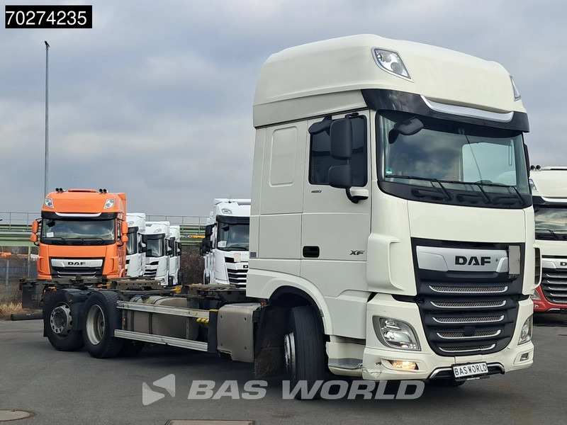 DAF XF 480 6X2 SSC FAN Retarder ACC Lift-Lenkachse LED Euro 6 - Транспортер на контејнер/ Камион со променливо тело: слика 3 DAF XF 480 6X2 SSC FAN Retarder ACC Lift-Lenkachse LED Euro 6 - Транспортер на контејнер/ Камион со променливо тело: слика 3