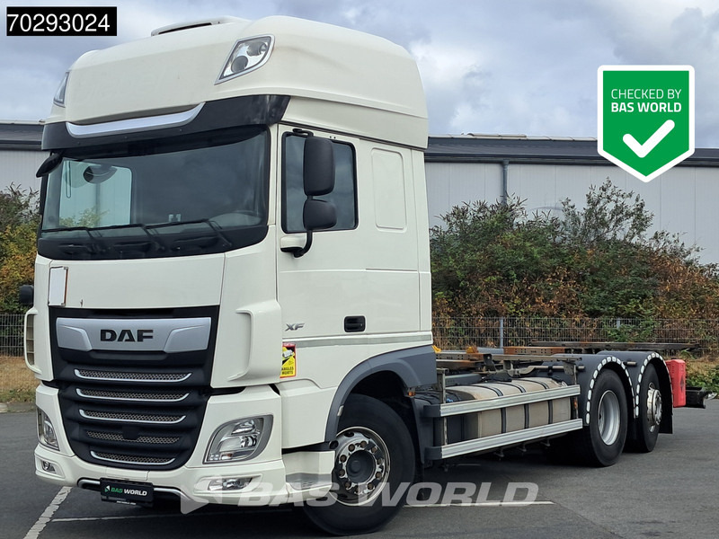 DAF XF 480 6X2 SSC FAN Retarder Lift-Lenkachse ACC LED Euro 6 - Транспортер на контејнер/ Камион со променливо тело: слика 1 DAF XF 480 6X2 SSC FAN Retarder Lift-Lenkachse ACC LED Euro 6 - Транспортер на контејнер/ Камион со променливо тело: слика 1