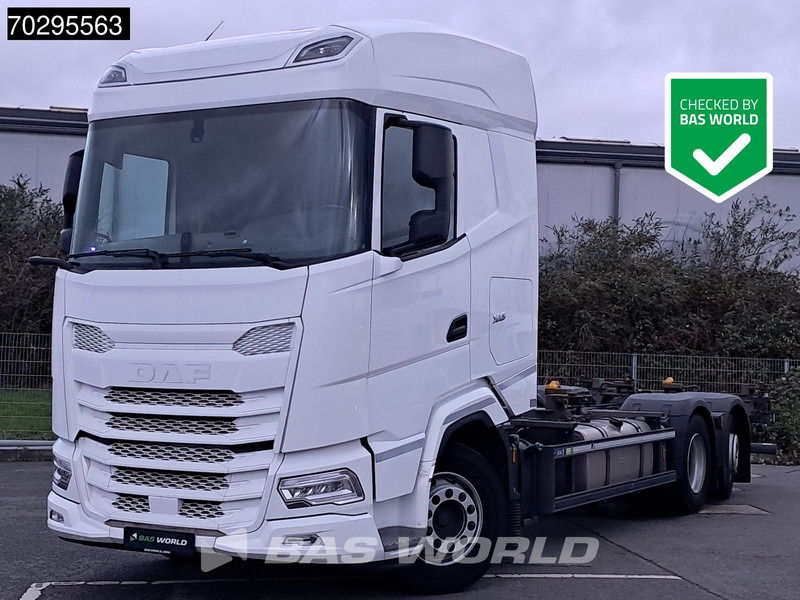 DAF XG 480 6X2 XG 2xTanks Lift/Steering Axle ACC Euro 6 - Транспортер на контејнер/ Камион со променливо тело: слика 1 DAF XG 480 6X2 XG 2xTanks Lift/Steering Axle ACC Euro 6 - Транспортер на контејнер/ Камион со променливо тело: слика 1