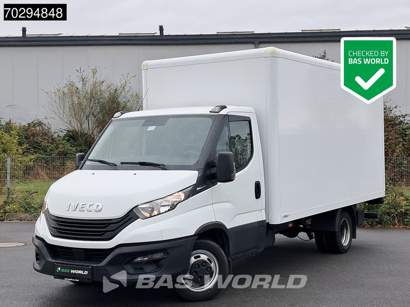 Iveco Daily 35C16 Automatik Ladebordwand 160PS Koffer Doppelbereifung Klima Kamera Euro6 20m3 A/C - Комбе фургон: слика 1 Iveco Daily 35C16 Automatik Ladebordwand 160PS Koffer Doppelbereifung Klima Kamera Euro6 20m3 A/C - Комбе фургон: слика 1