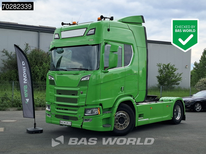 Камион влекач Scania R520 R 4X2 Retarder Full-Air Compressor PTO Alcoa's LED: слика 1
