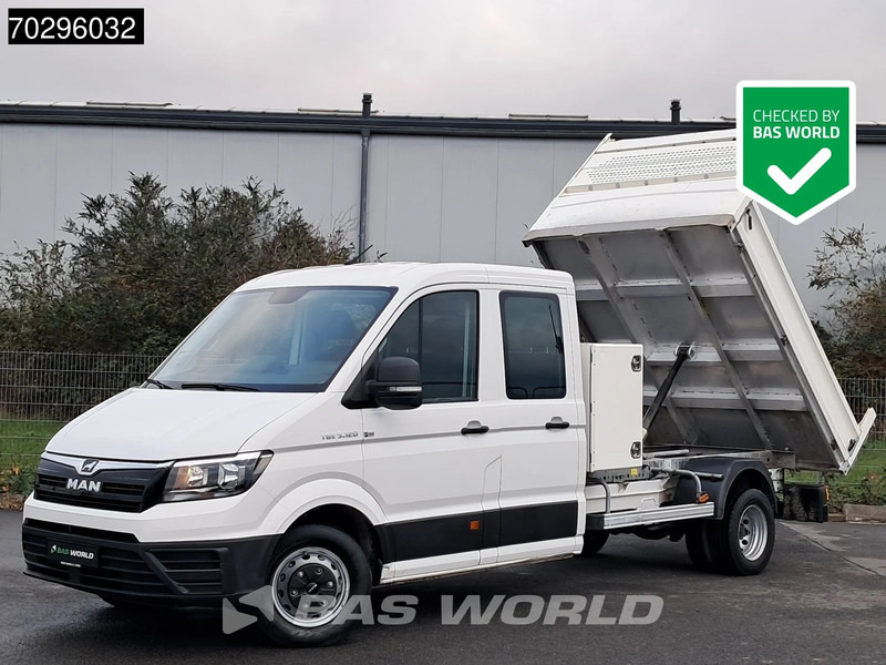 MAN TGE 5.120 Doppel Kabine Kipper Doppelbereifung 3,5t AHK Klima Tempomat Kamera Euro6 A/C Towbar Cruise control - Комби кипер: слика 1 MAN TGE 5.120 Doppel Kabine Kipper Doppelbereifung 3,5t AHK Klima Tempomat Kamera Euro6 A/C Towbar Cruise control - Комби кипер: слика 1