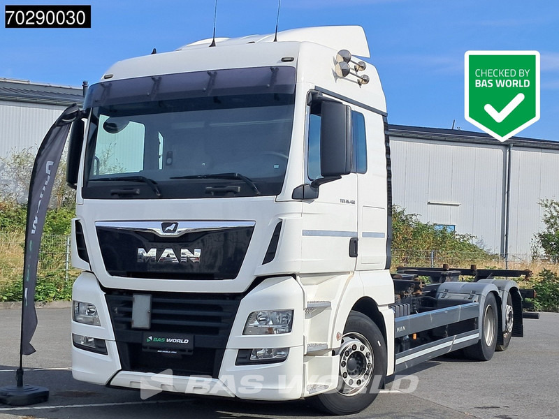 MAN TGX 26.460 6X2 BDF Liftaxle Automatic Retarder ACC Euro 6 - Транспортер на контејнер/ Камион со променливо тело: слика 1 MAN TGX 26.460 6X2 BDF Liftaxle Automatic Retarder ACC Euro 6 - Транспортер на контејнер/ Камион со променливо тело: слика 1