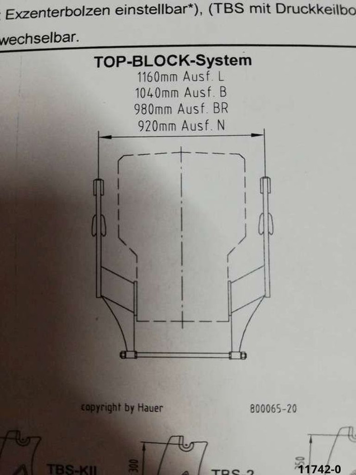 Hauer Tob-Block N zu Lindner Geotrac 100 (11742) - Додаток за Трактор: слика 1 Hauer Tob-Block N zu Lindner Geotrac 100 (11742) - Додаток за Трактор: слика 1