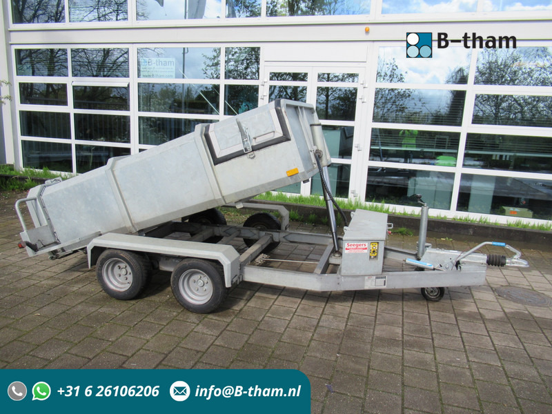 E.S.V.E AWK 2000 Kipper Gesloten Vloeistof Container Slib Kolk - Приколка сандучар: слика 1 E.S.V.E AWK 2000 Kipper Gesloten Vloeistof Container Slib Kolk - Приколка сандучар: слика 1