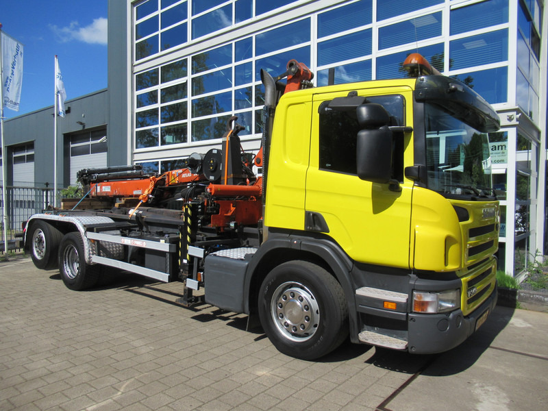 Scania P 340 B 6x2*4 VDL Haak - Kraan ATLAS 206.3E - Камион со кука за подигање, Камион со кран: слика 3 Scania P 340 B 6x2*4 VDL Haak - Kraan ATLAS 206.3E - Камион со кука за подигање, Камион со кран: слика 3