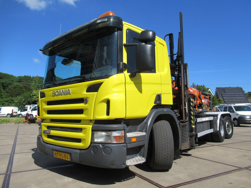 Scania P 340 B 6x2*4 VDL Haak - Kraan ATLAS 206.3E - Камион со кука за подигање, Камион со кран: слика 2 Scania P 340 B 6x2*4 VDL Haak - Kraan ATLAS 206.3E - Камион со кука за подигање, Камион со кран: слика 2