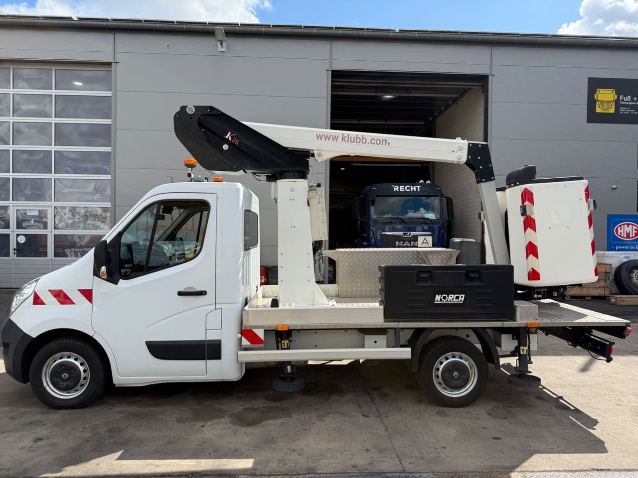 Камион со подигачка кошница Renault Master III Steiger Klubb K26 / 11,2m / 200Kg: слика 8 Камион со подигачка кошница Renault Master III Steiger Klubb K26 / 11,2m / 200Kg: слика 8